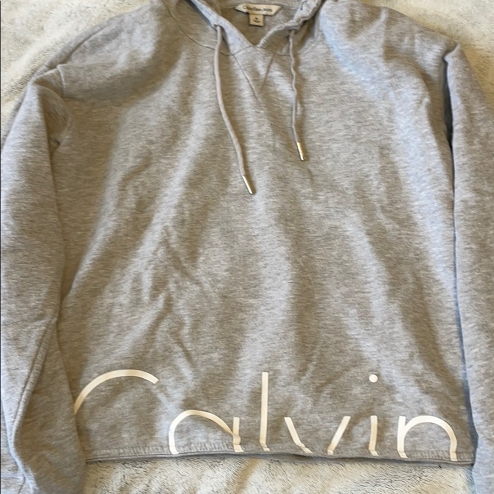 Calvin Klein crop hoodie size medium